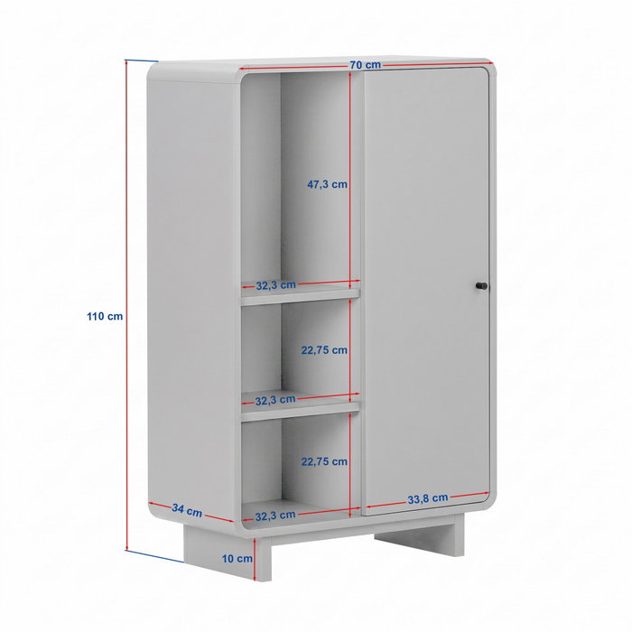 Nordure Armario Multiusos Torina - Sepet Oak